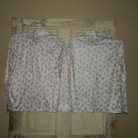 Womens Vintage Sears The Shirt Perma Prest Blouse Lot of 2 Size 18 (P-6) - Picture 5 of 7